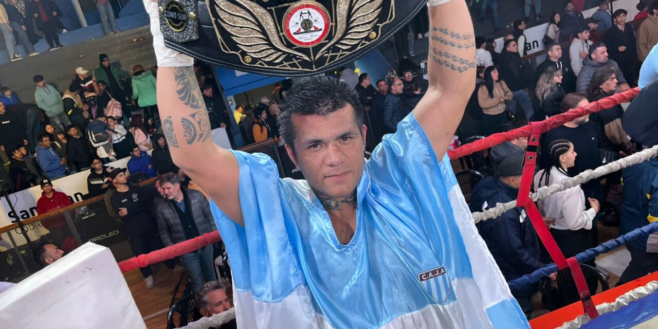 “Pacman” Fernández se consagró campeón internacional A.M.B en su tierra