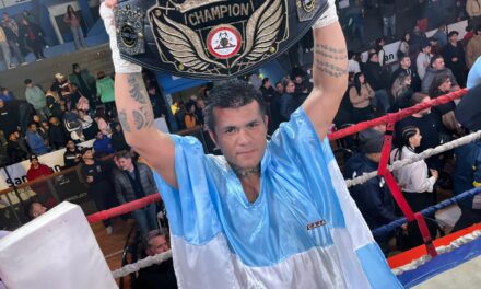 “Pacman” Fernández se consagró campeón internacional A.M.B en su tierra