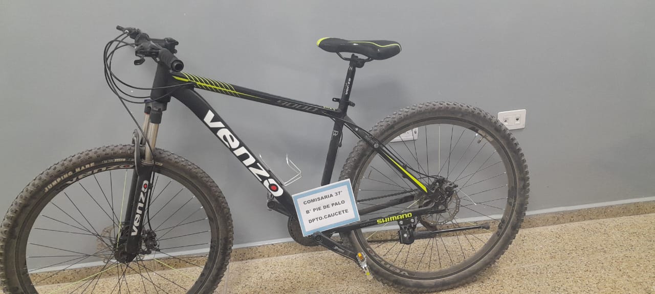 Secuestran dos bicicletas robadas en talleres de Caucete y vinculan a un sospechoso