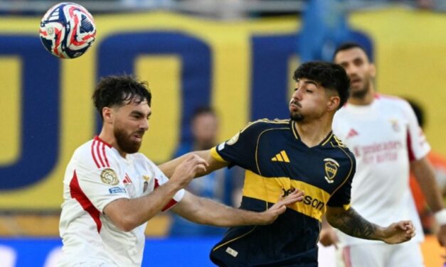 Boca empató 2-2 con Benfica y dejó escapar un debut soñado en el Mundial de Clubes