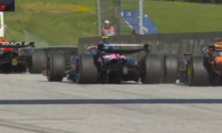 Así fue la maniobra por la que sancionaron a Colapinto en el GP de Austria