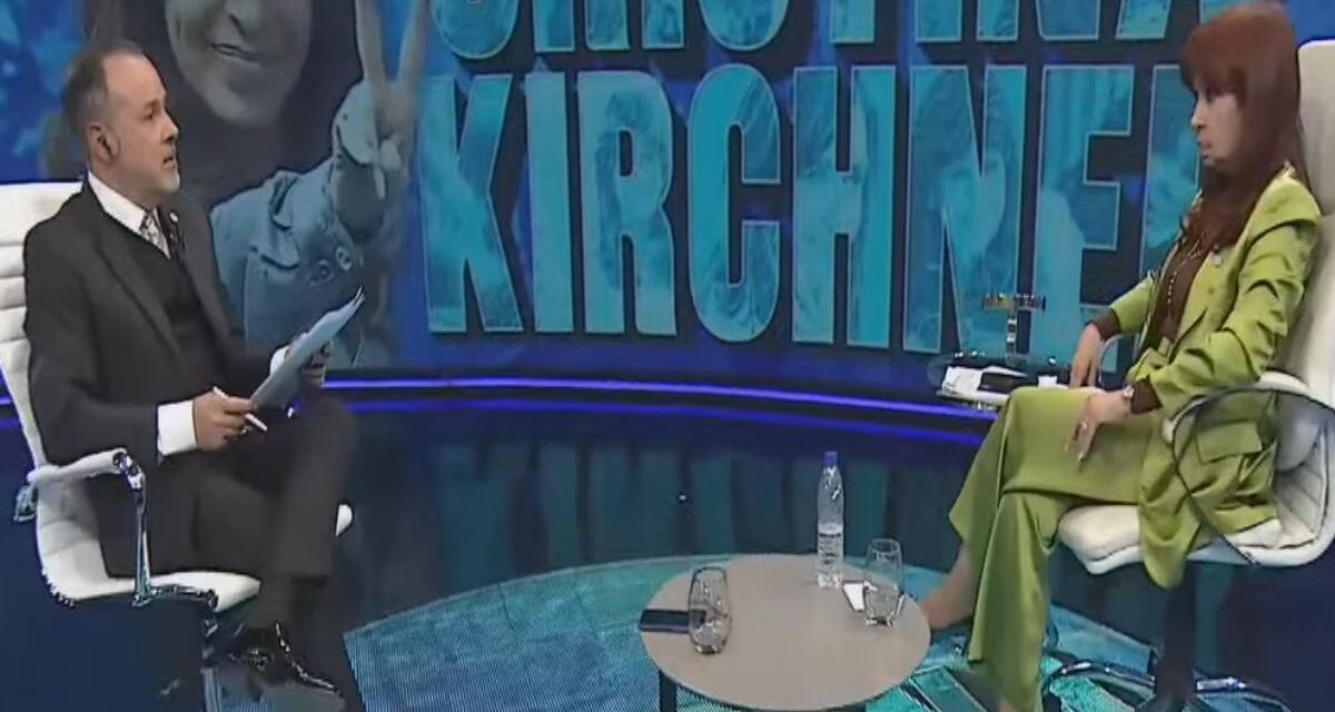 La entrevista de Cristina Kirchner en C5N fue lo más visto en la televisión nacional