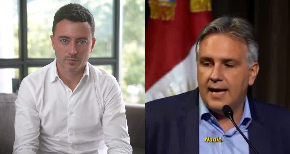 Polémica en Córdoba luego de que Rodrigo De Loredo publicara un video fake de Martín Llaryora hecho con IA