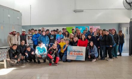 Jornada de concientización sobre tuberculosis en la Escuela Alfredo Fortabat