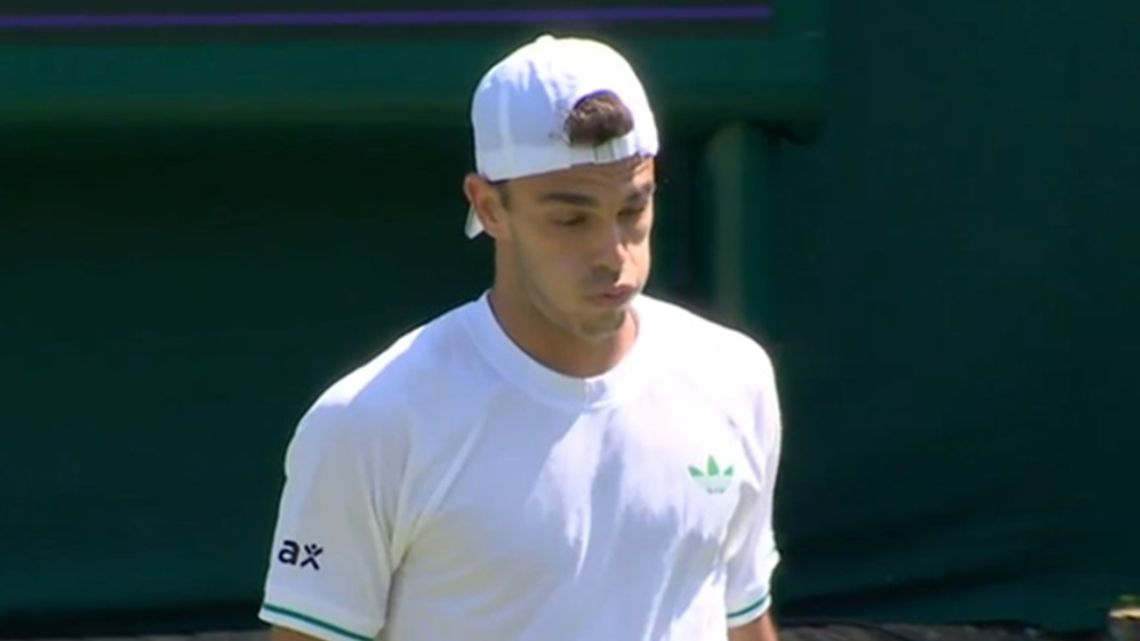 Francisco Cerúndolo vs Nuno Borges en Wimbledon 2025
