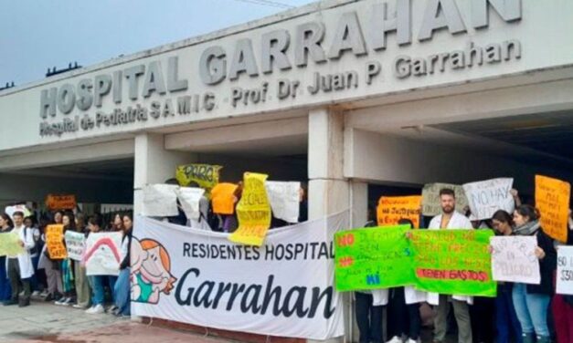 Trabajadores del hospital Garrahan realizarán una nueva marcha hacia Plaza de Mayo