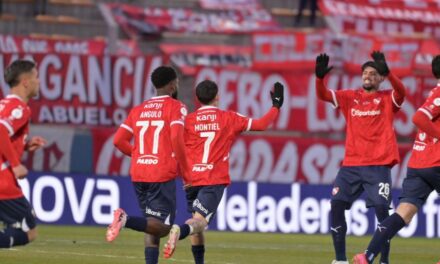 Álvaro Ángulo sobre el final le dio la victoria a Independiente frente a Gimnasia de Mendoza por la Copa Argentina