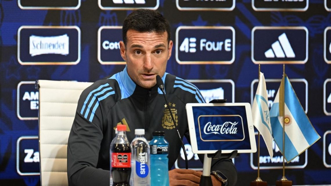 Lionel Scaloni confirmó a Lionel Messi como titular y habló de su futuro en la Selección Argentina