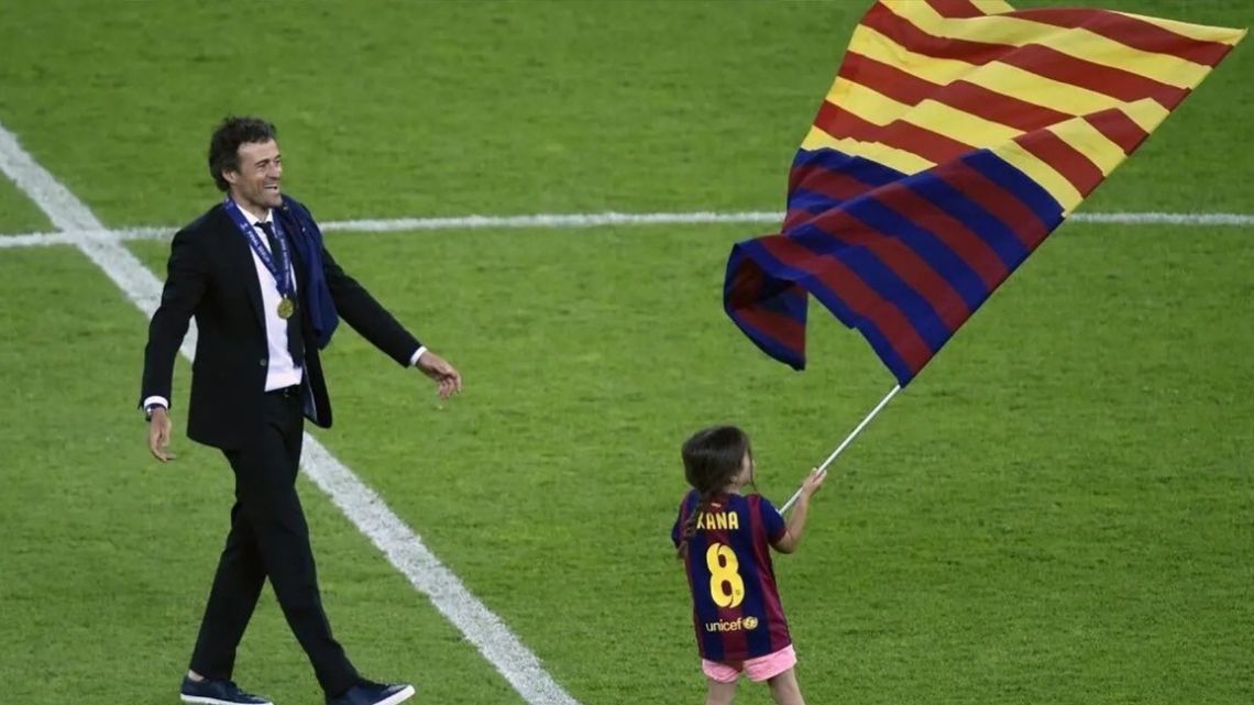 “Xana está conmigo todos los días, se gane o se pierda”: La emotiva frase de Luis Enrique recordando a su hija.