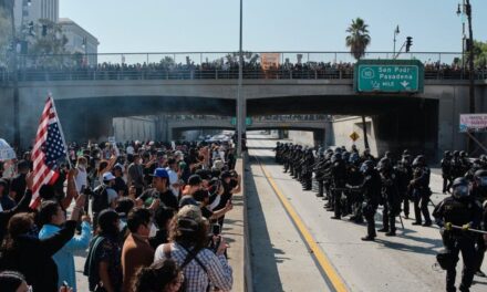 Donald Trump envió tropas de marines para controlar a los manifestantes
