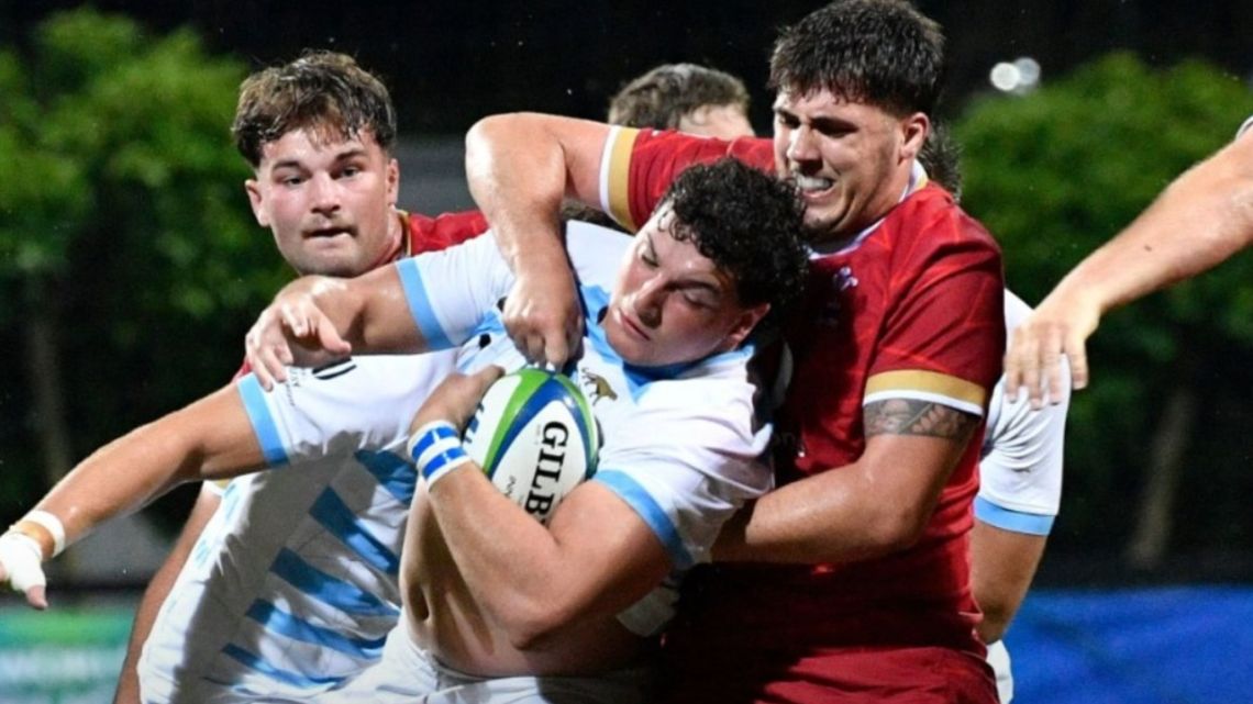 Los Pumas triunfaron ante Gales en su debut en el Mundial Sub 20 de Rugby