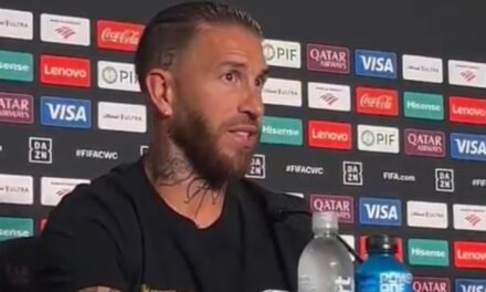 El palito de Sergio Ramos a Franco Mastantuono: «Es el mejor sitio realmente para ver si uno se hace crack»