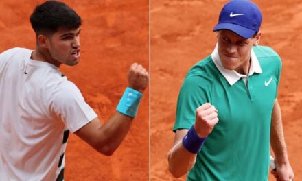 Jannik Sinner vs Carlos Alcaraz, por la final de Roland Garros