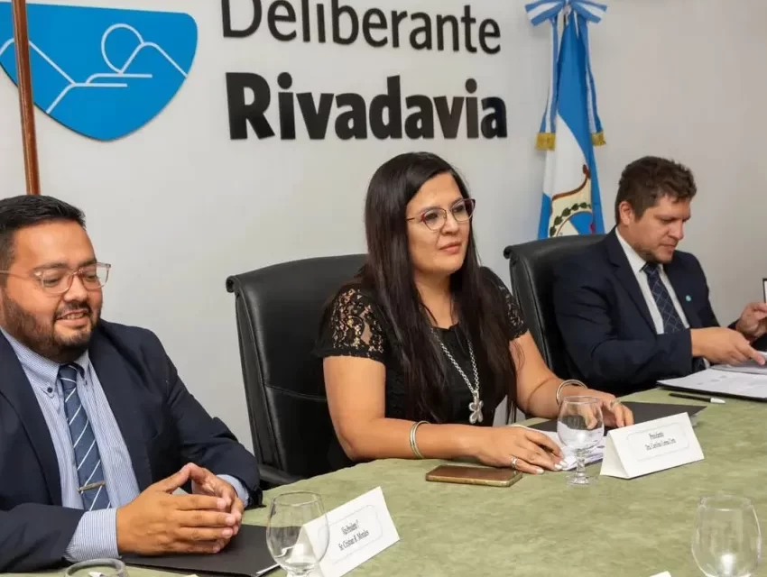 Décima sesión del Concejo Deliberante de Rivadavia: Dos propuestas con impacto social y urbano