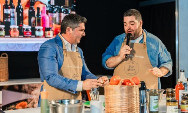 Orrego y Barassi, la dupla estrella en Caminos y Sabores: Cocina, humor y orgullo sanjuanino