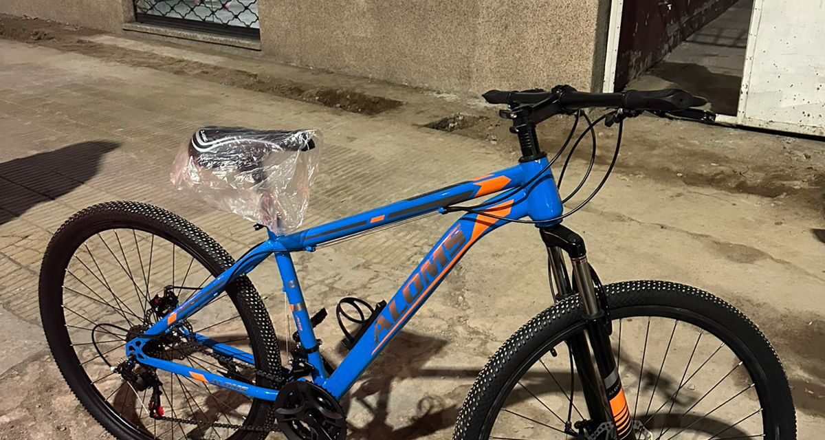 Intentó robar una bicicleta y fue detenido a pocas cuadras