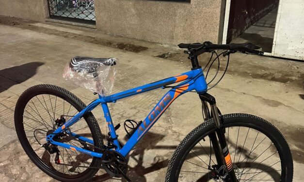 Intentó robar una bicicleta y fue detenido a pocas cuadras