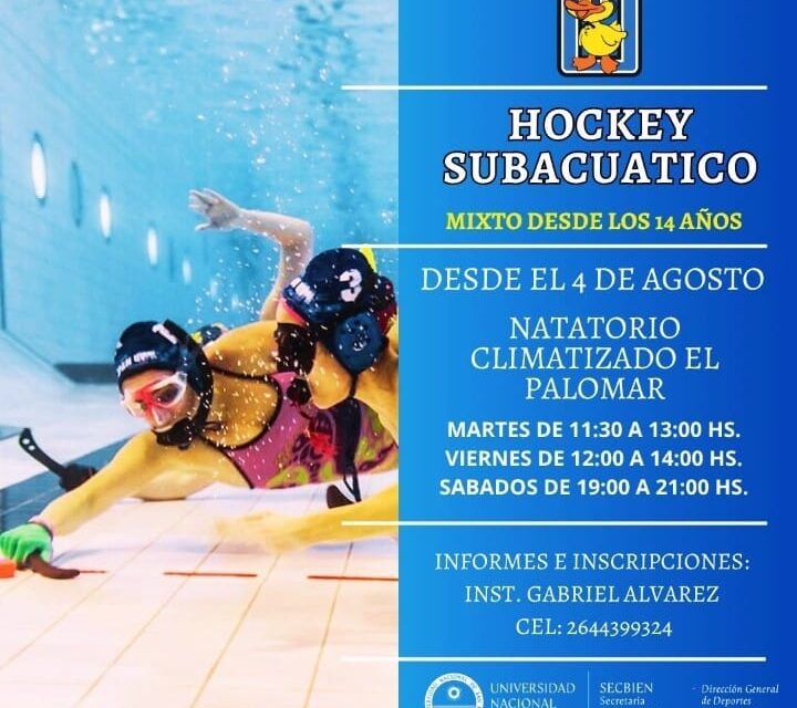Hockey Subacuático: Una propuesta única en San Juan