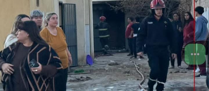 Estallido en una vivienda de Rawson: Hay un hospitalizado
