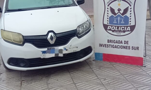 Cayó un ladrón en Pocito: Usó un taxi para fugarse con el botín