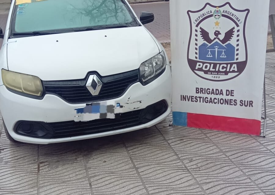 Cayó un ladrón en Pocito: Usó un taxi para fugarse con el botín