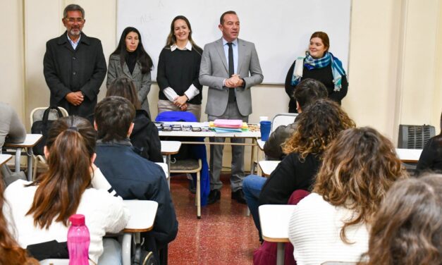 Amílcar Dobladez, acompañó el examen de ingreso a residencias médicas y no médicas