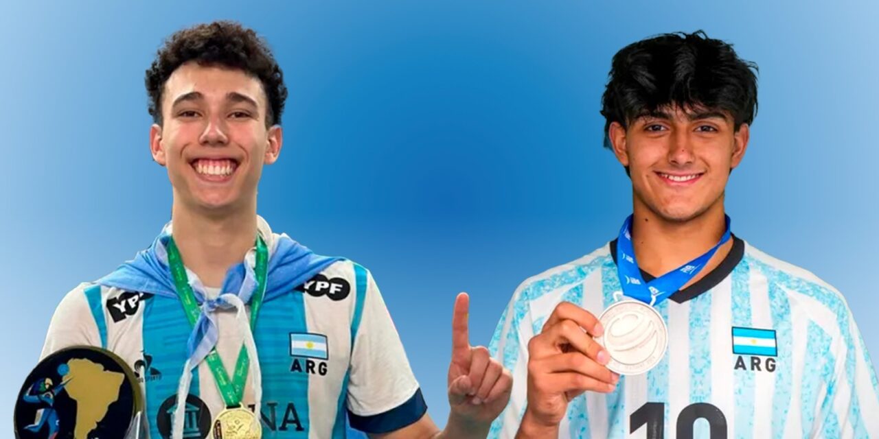 Dos sanjuaninos jugarán el Mundial Sub 19 de vóley con la Selección Argentina