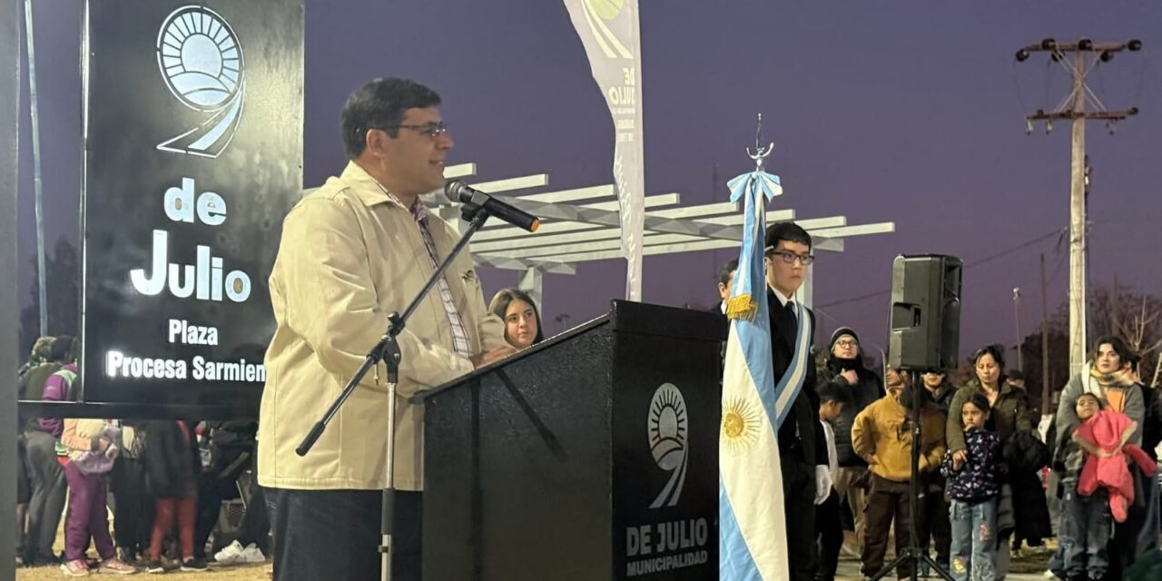 Obras y mejoras en Las Chacritas: Nueva plaza, señalética y luces en el polideportivo