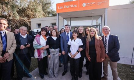 Salud: Orrego inauguró un nuevo CAPS en Las Tierritas