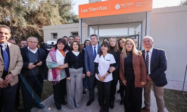 Salud: Orrego inauguró un nuevo CAPS en Las Tierritas