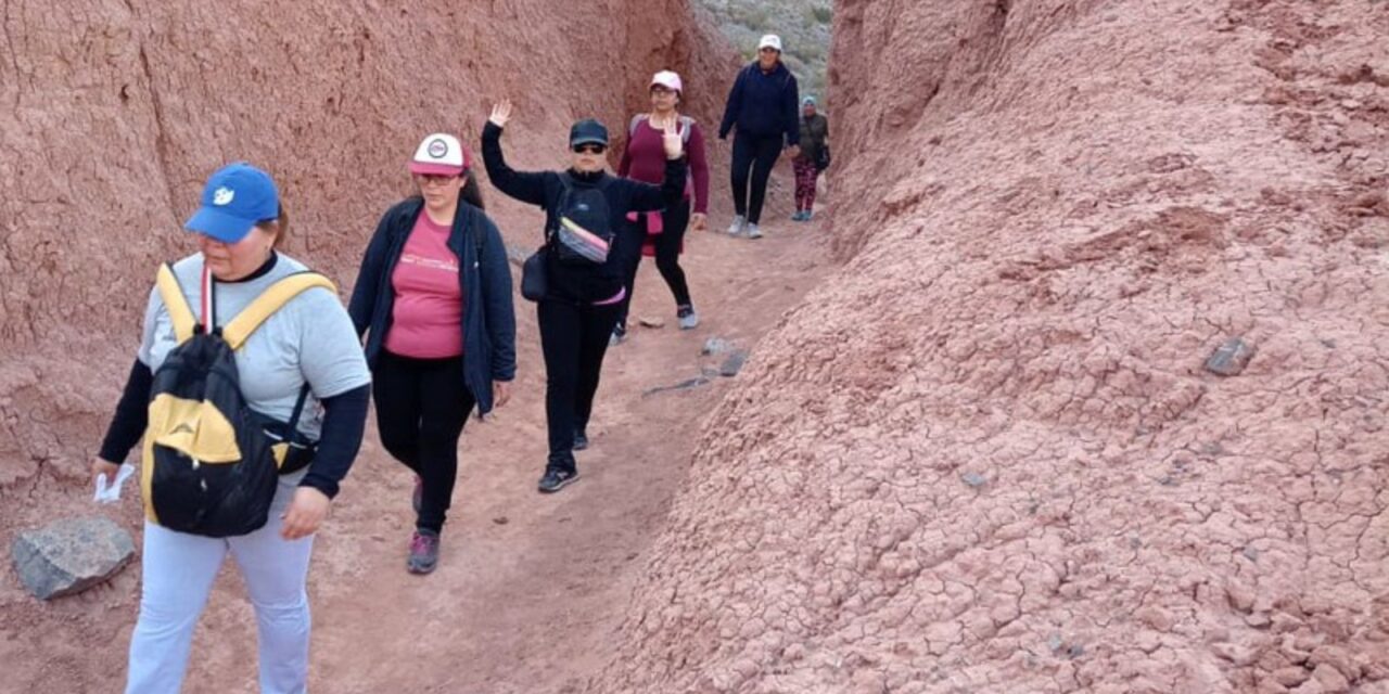 “Senderismo con amigos”