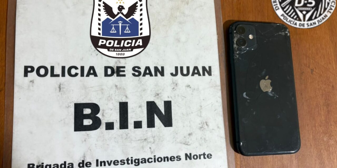 Recuperan en Rivadavia un iPhone robado en Rawson
