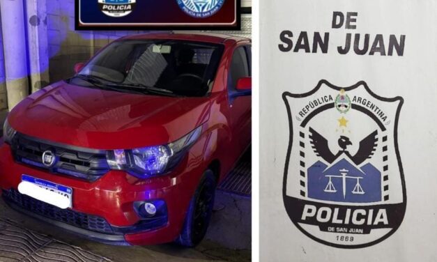 Cayó en Rawson un auto buscado por estafa