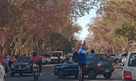 Ultimo momento: Accidente en pleno centro
