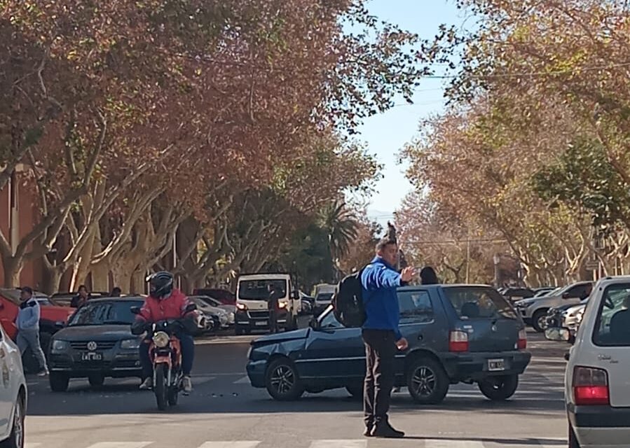 Ultimo momento: Accidente en pleno centro