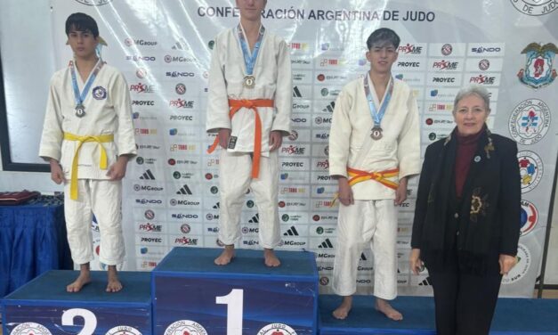 Judocas sanjuaninos se lucieron con múltiples podios en el torneo Centro República 2025