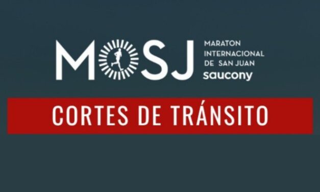 Cortes de tránsito por la Maratón de San Juan