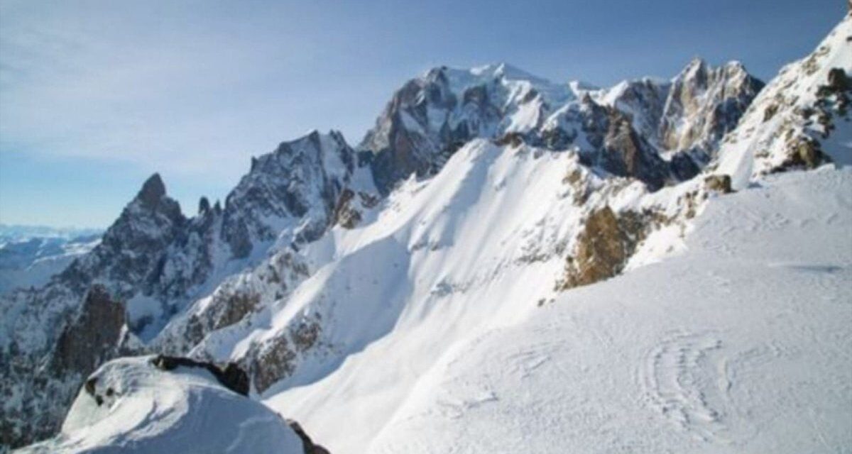 Advierten que en los Alpes Franceses se derriten los glaciares, falta nieve y hay poca agua
