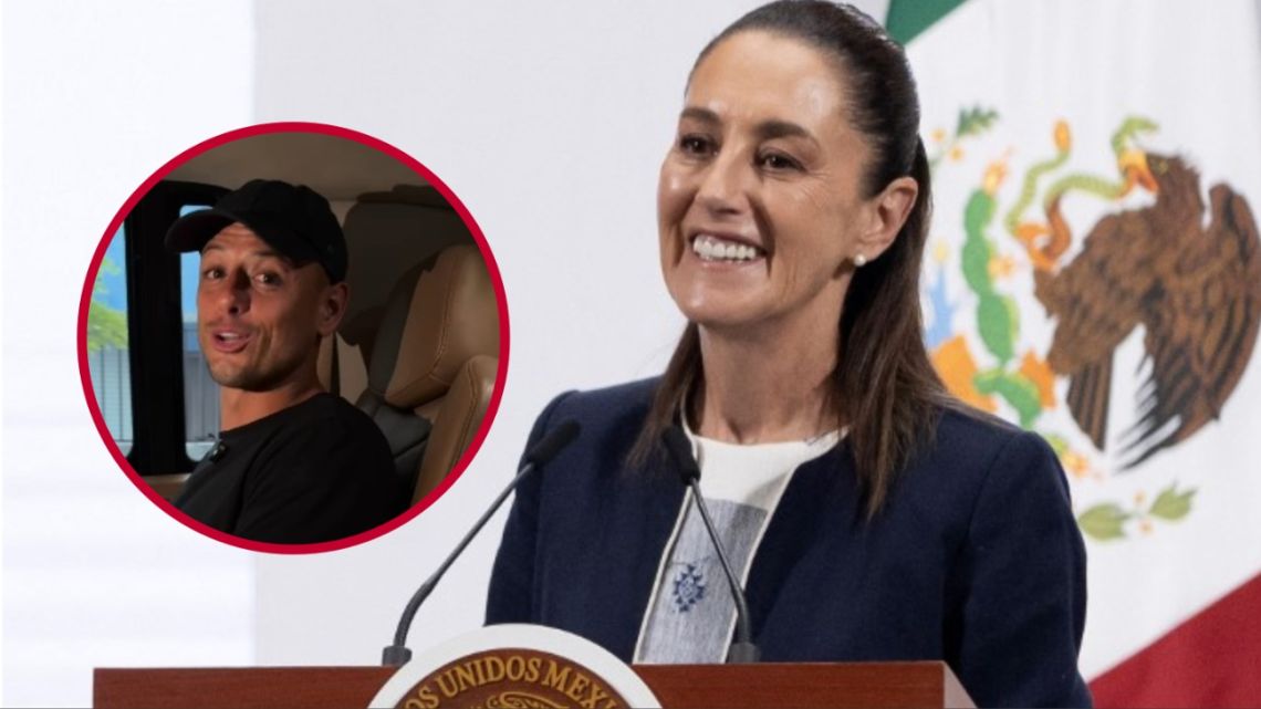 Claudia Sheinbaum habló sobre los videos misóginos de Chicharito Hernández