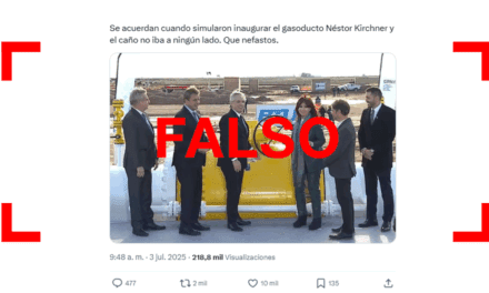 El gasoducto ex Néstor Kirchner no fue una simulación, opera desde agosto de 2023