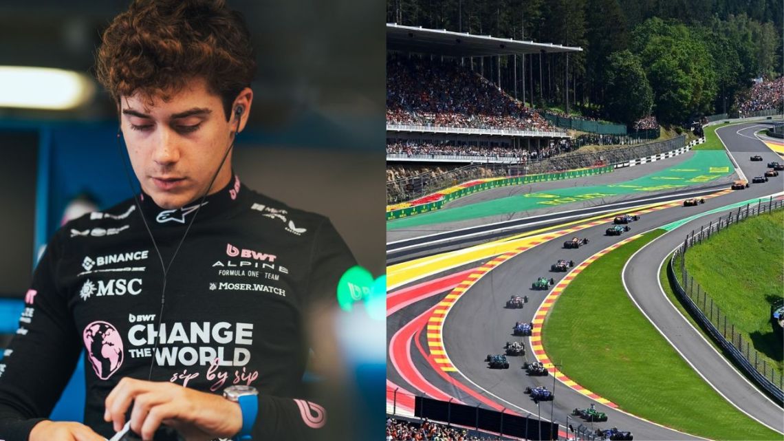 Vuelve la F1 a un circuito conocido por Franco Colapinto: Spa-Francorchamps