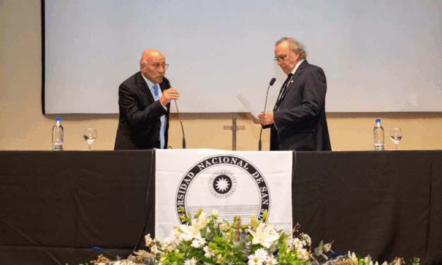 Berenguer juró para cuatro años más al frente de la UNSJ