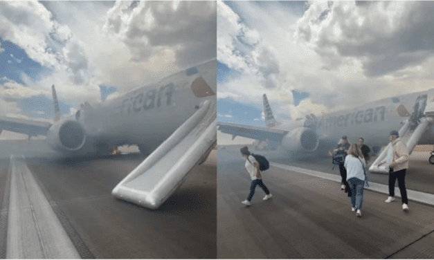 Incendio y evacuación en un vuelo de American Airlines en Denver tras una falla técnica
