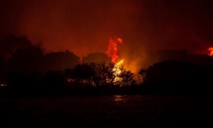 Un incendio forestal azota la nación desde hace dos días y ya son 10 muertos