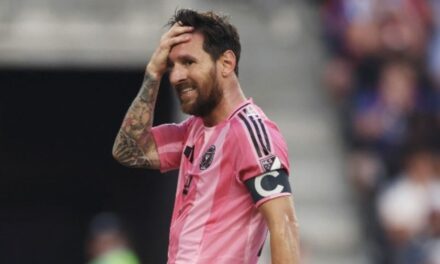Messi no tuvo una gran noche en Ohio y el Inter Miami volvió a perder terreno en la MLS
