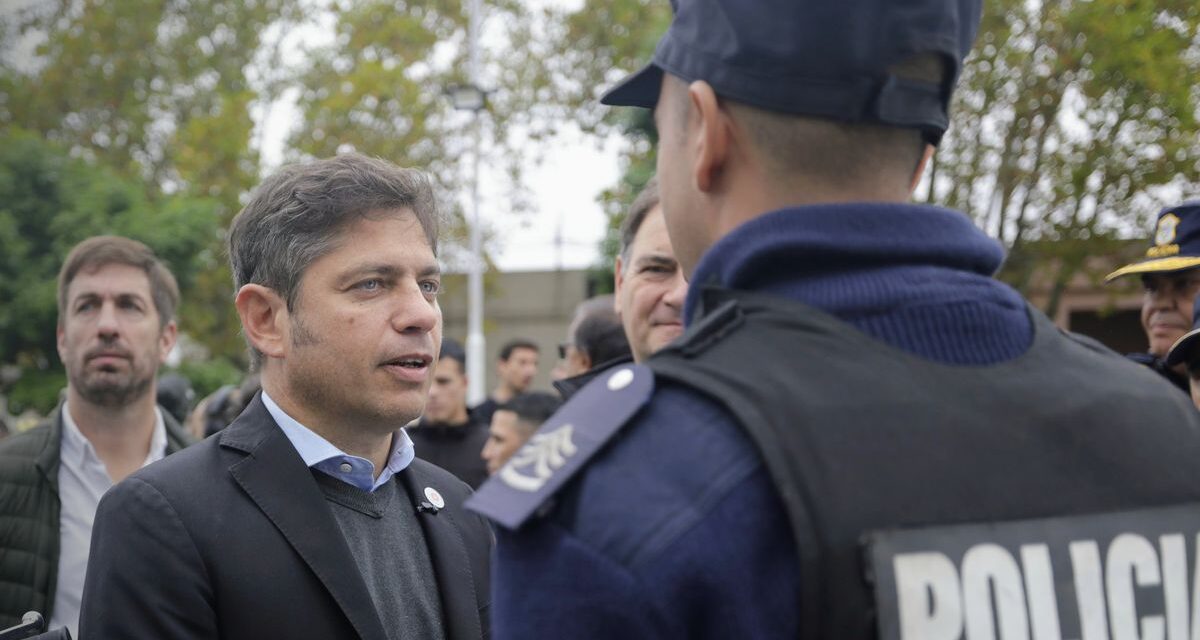El Ministerio de Seguridad denunció a Axel Kicillof por el desplazamiento de 24 oficiales de la Policía Bonaerense