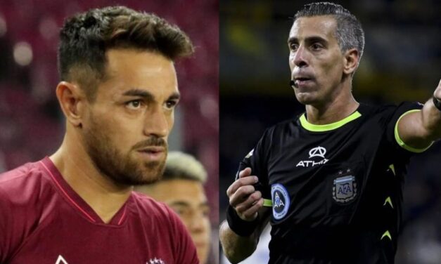 Lautaro Acosta apuntó contra el arbitraje tras la derrota de Lanús: «Cuando hay un equipo del poder, dirige Mastrángelo»