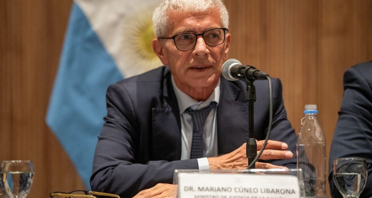 Mariano Cúneo Libarona cuestiona la figura de femicidio y propone cambios en la legislación penal: qué dijo