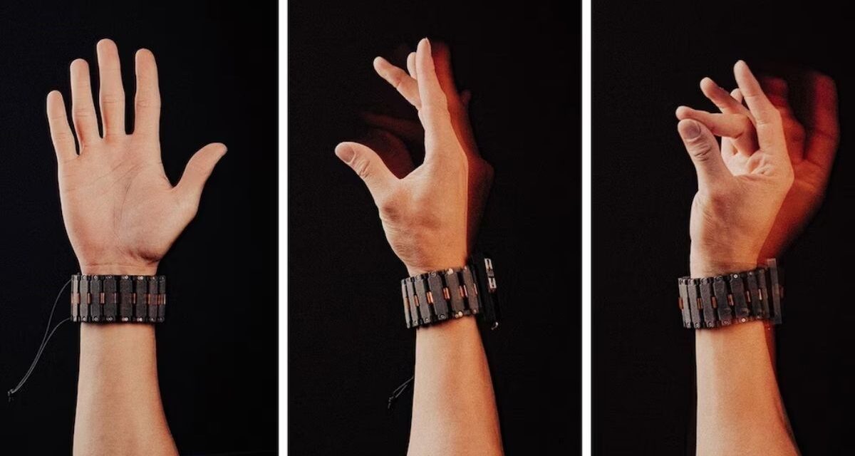 Meta presentó una pulsera para controlar dispositivos solo con movimientos musculares