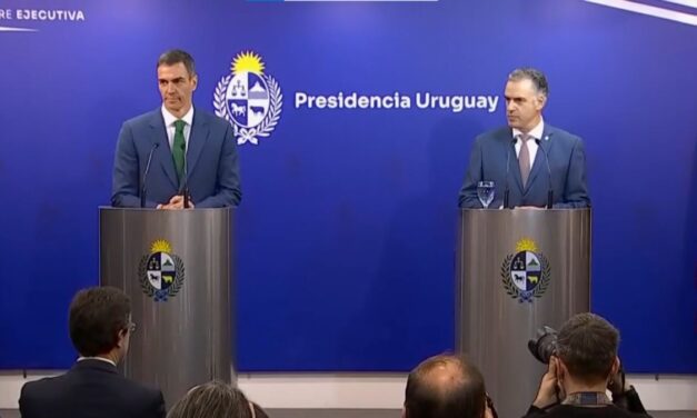 Pedro Sánchez pidió en Uruguay avanzar con el acuerdo entre la Unión Europea y el Mercosur